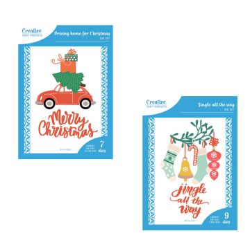 Driving Home & Jingle All the Way Dies by Creative Craft Products Money Saver