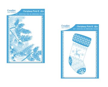 Christmas Embossing Folders by Creative Craft Products Money Saver