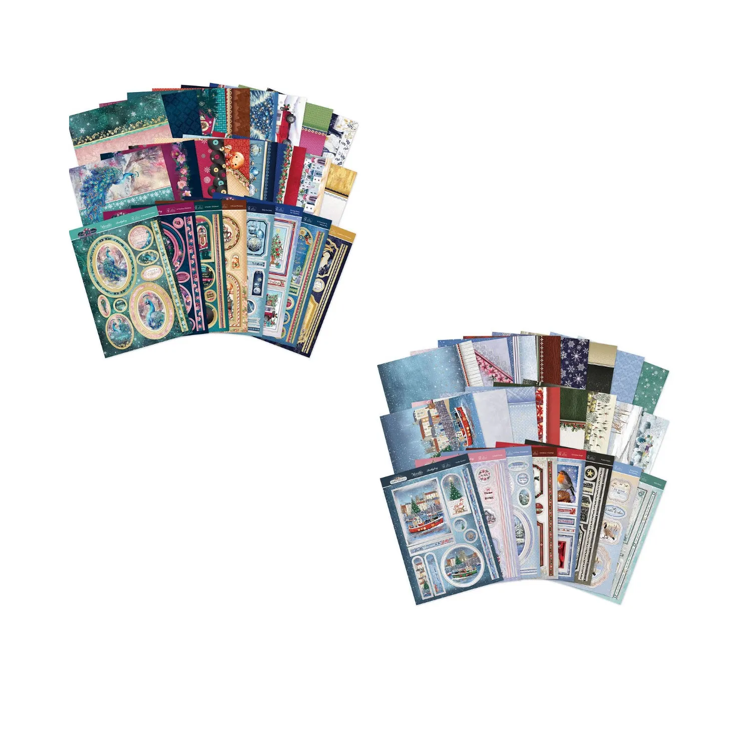 Festive Elegance & White Christmas Toppers by Hunkdory Money Saver