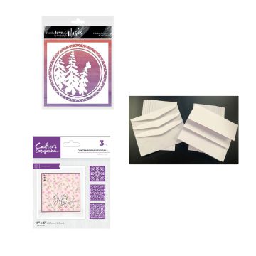 Foxgloves & Florals by Stencils & Such Money Saver