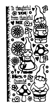 Gnome Dazzles™ Stickers