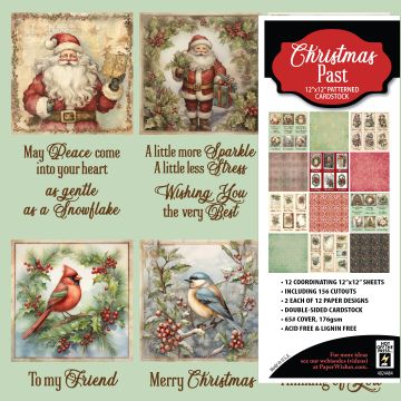 Christmas Past 12x12 Patterned Cardstock