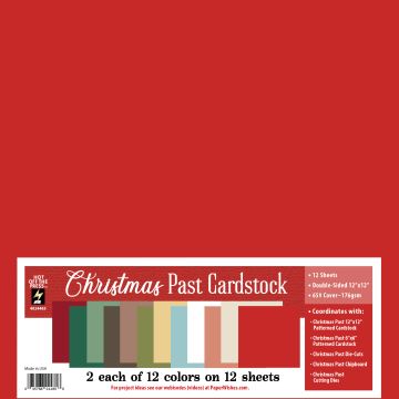 Christmas Past 12x12 Solid Cardstock