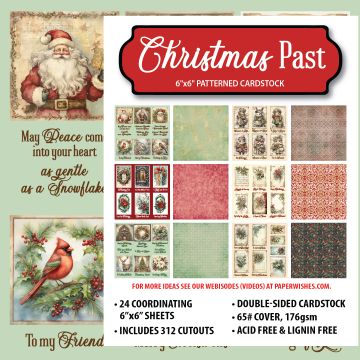 Christmas Past 6x6 Patterned Cardstock