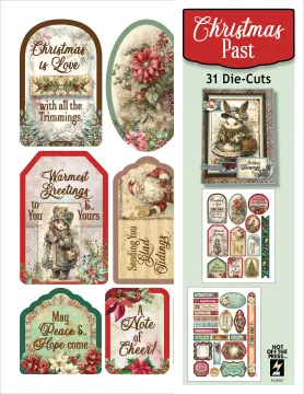 Christmas Past Die-Cuts, 31 pieces