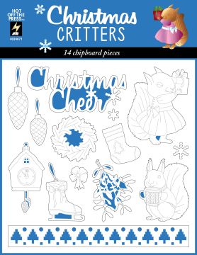 Christmas Critters Chipboard