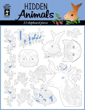 Hidden Animals Chipboard