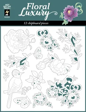 Floral Luxury Chipboard