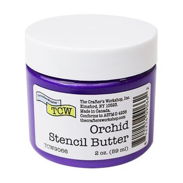 Orchid Stencil Butter, 2 oz.