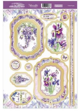 Hunkydory Topper Favourites - Violet Posies