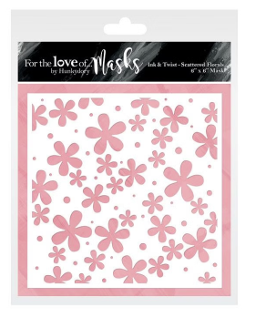 Scattered Florals Ink & Twist Mask