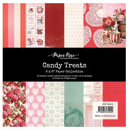 Candy Treats 6x6 papers
