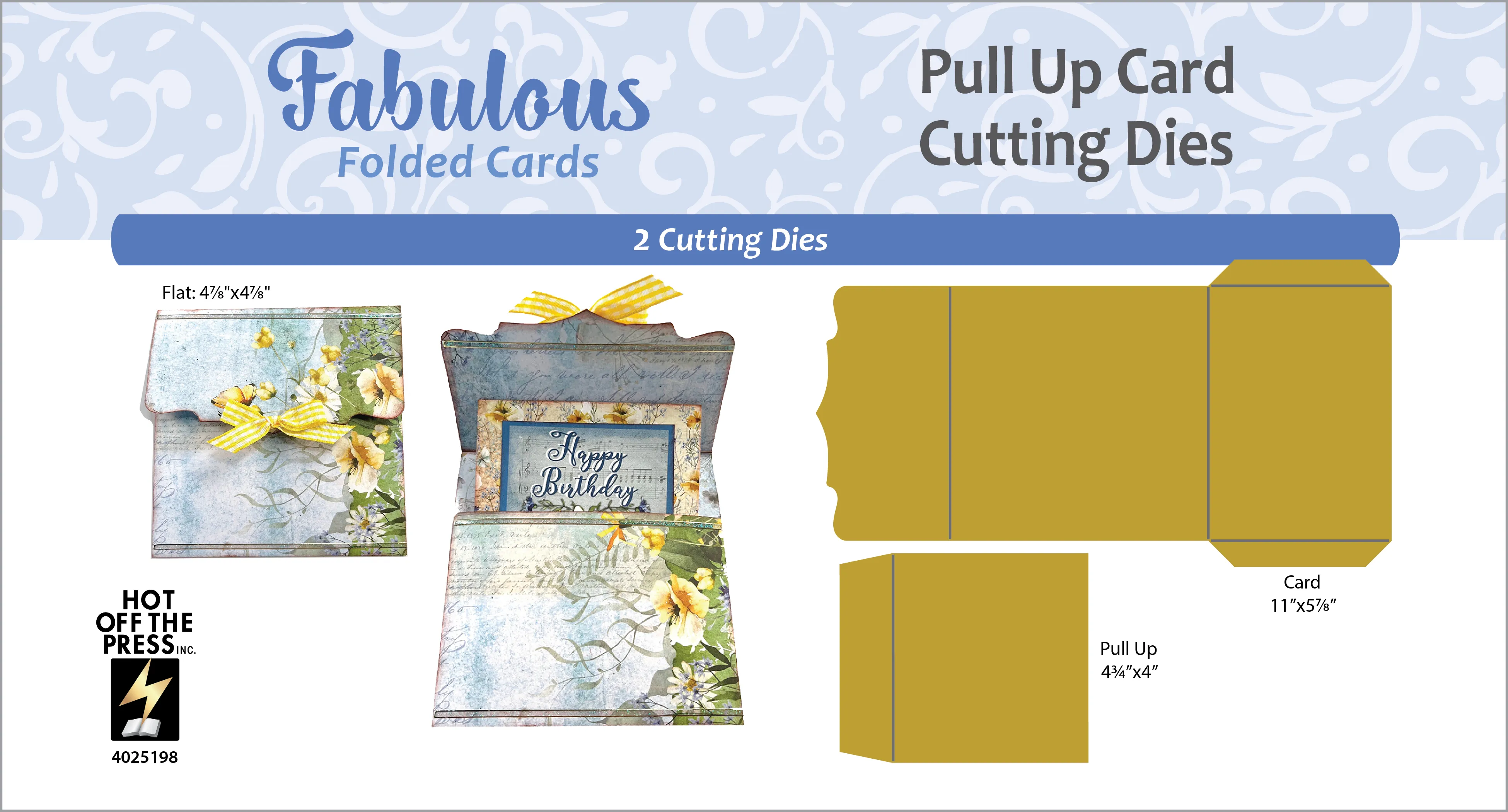 Pull Up Card Cutting Dies