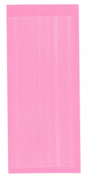Pink Thin LineDazzles&trade; Stickers, 63 pieces