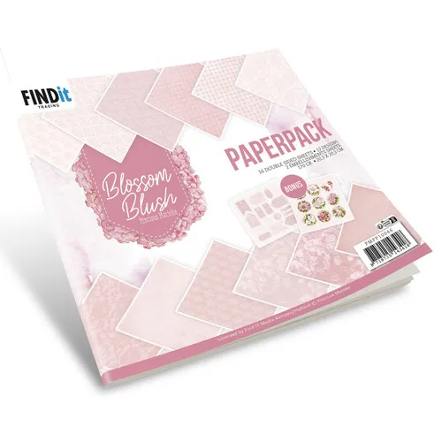 Blossom Blush 8x8 Papers, 18 sheets