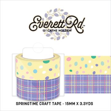 Springtime Washi Tape, 15mm x 3.3 yards