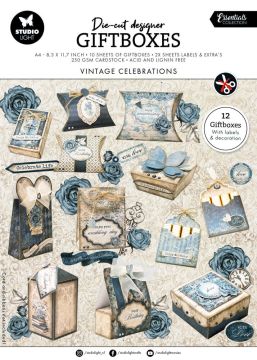 Vintage Celebrations Giftboxes, 12 boxes