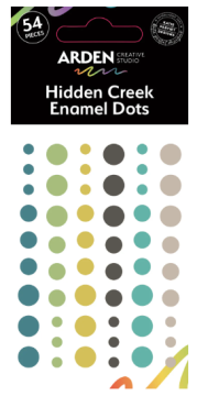 Hidden Creek Enamel Dots