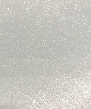 White Non-Shed Glitter Cardstock 8.5"x11"