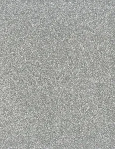 Silver Non-Shed Glitter Cardstock 8.5"x11"