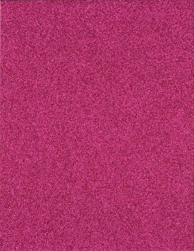 Magenta Non-Shed Glitter Cardstock 8.5"x11"