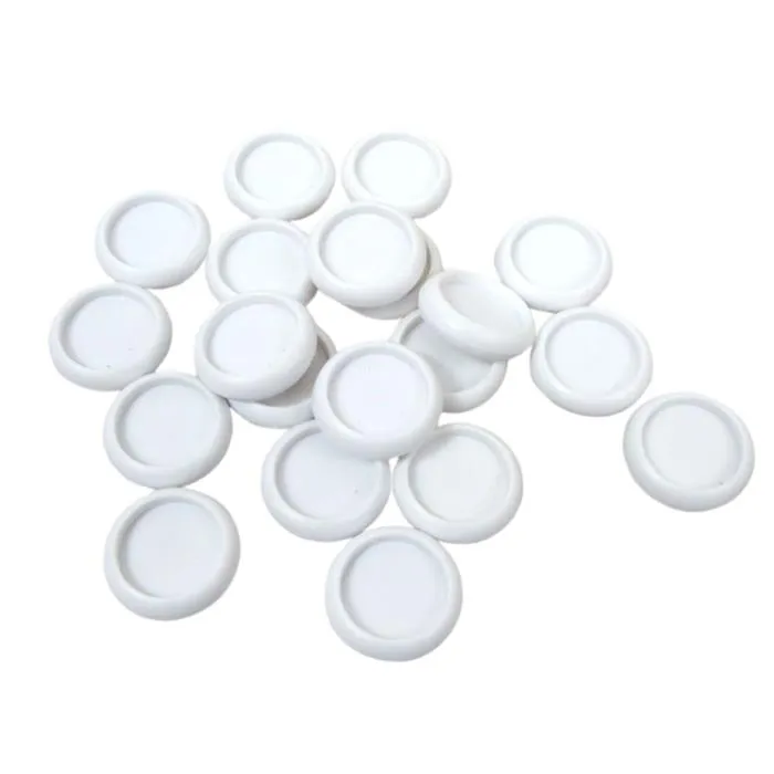 White Binding Discs, 20 pieces