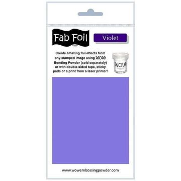 Violet Fab Foil