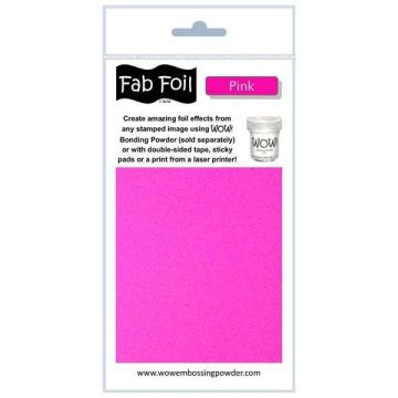 Pink Fab Foil