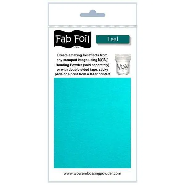 Teal Fab Foil