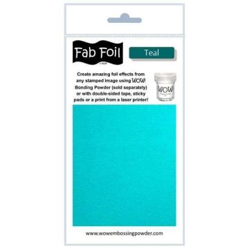 Teal Fab Foil