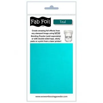 Teal Fab Foil