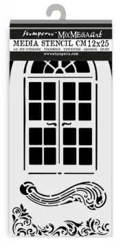 Window Stencil 4.75 x 9.75