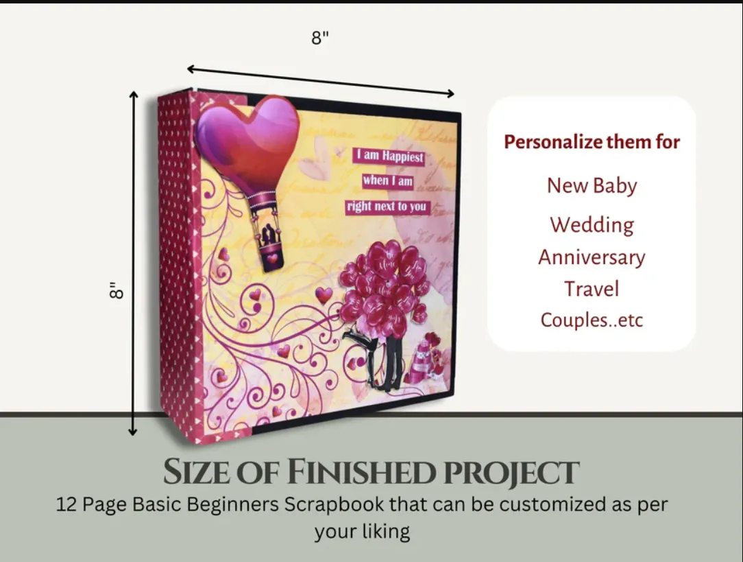 Basic 8x8 Folio, kraft