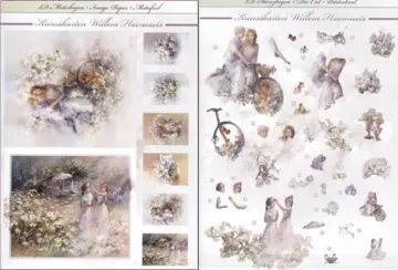 3D Precut Victorian Ladies