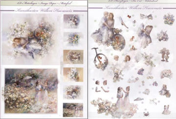 3D Precut, 2 Sheets - In The Garden