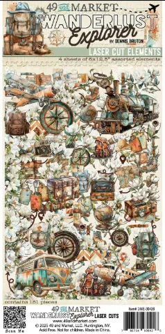 Wanderlust Explorer Laser Cuts