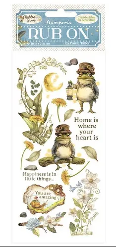 Hidden Grove Mr. Frog Rub-Ons