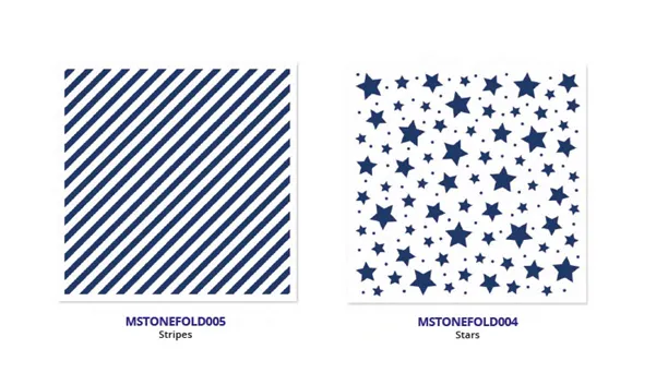 Stripes & Stars Embossing Folders by Hunkydory Money Saver