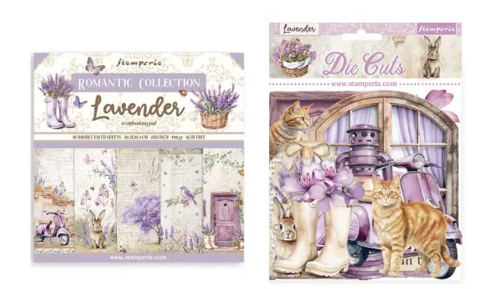 Romantic Lavender by Stamperia Money Saver