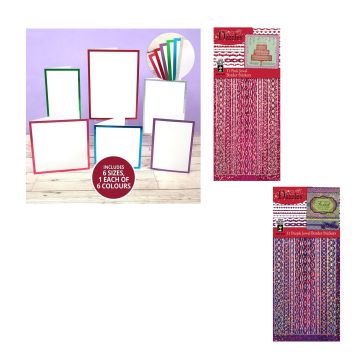 Foil Edged Cards by Hunkydory Money Saver