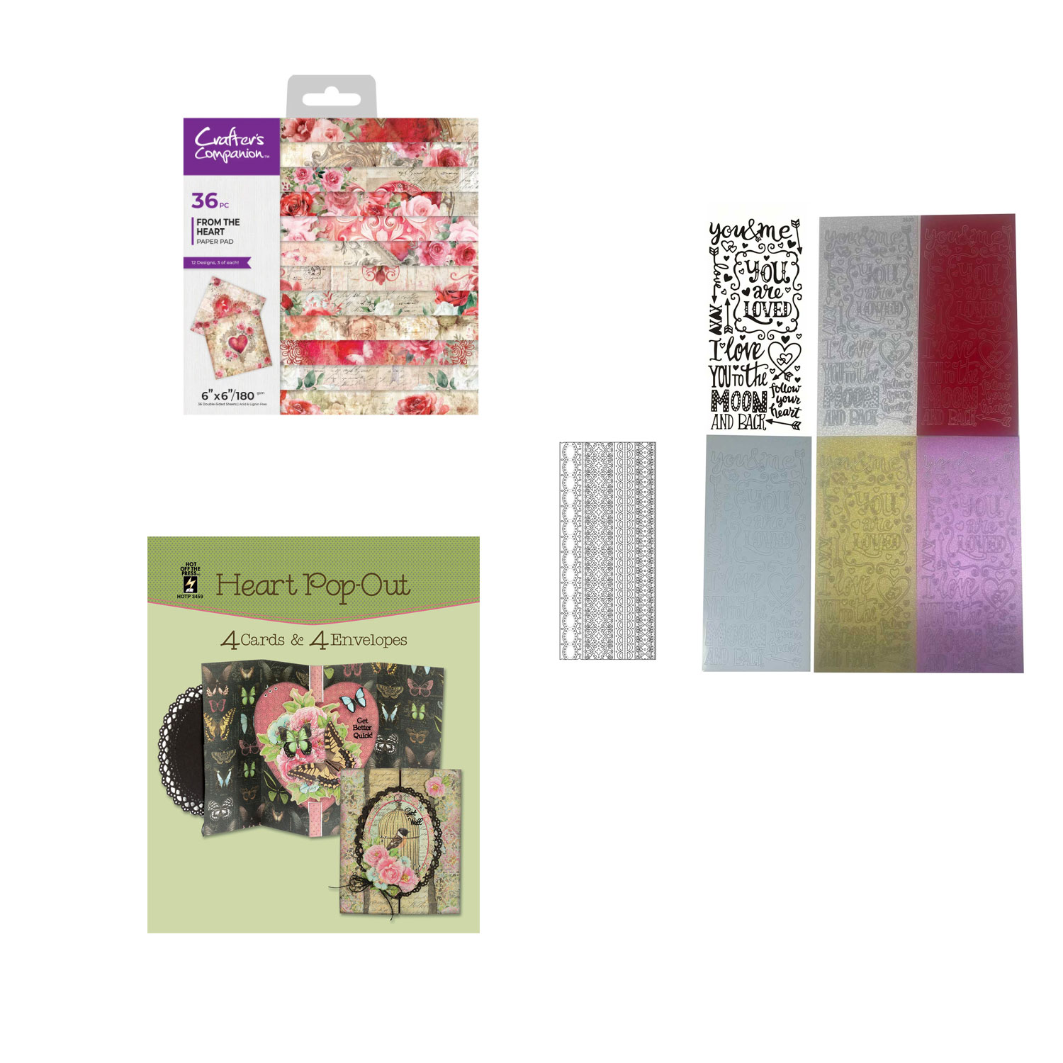 From the Heart by Crafter's Companion Money Saver