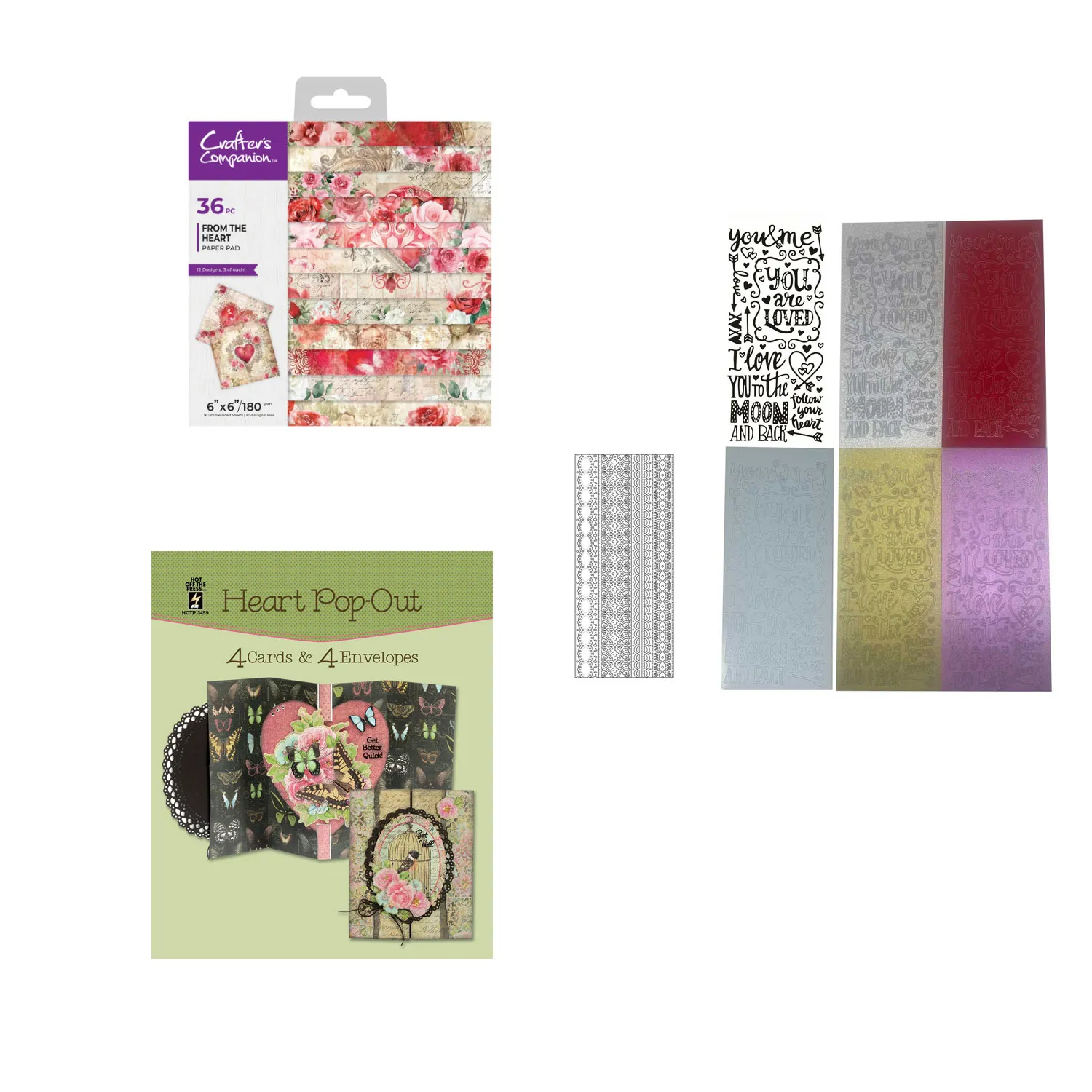 From the Heart by Crafter's Companion Money Saver