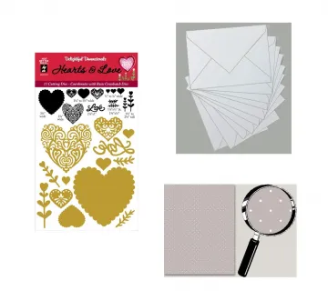 Hearts & Love by Delightful Dimensionals Money Saver