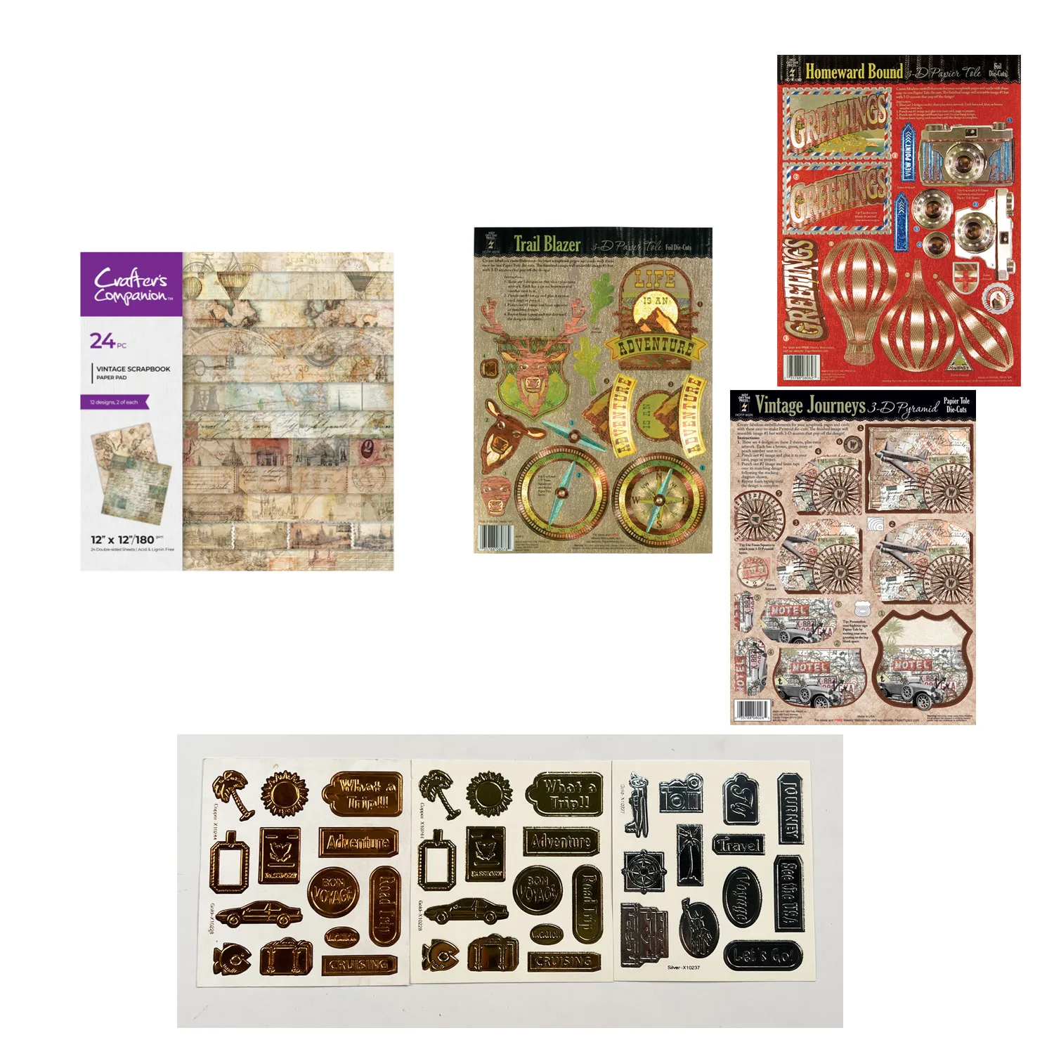 Vintage Papers by Crafter's Companion Money Saver save $13