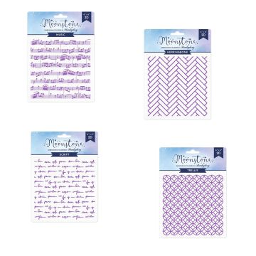 4 Embossing Folders by Hunkydory Money Saver