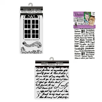 Window & Handwriting by Stencils & Such Money Saver