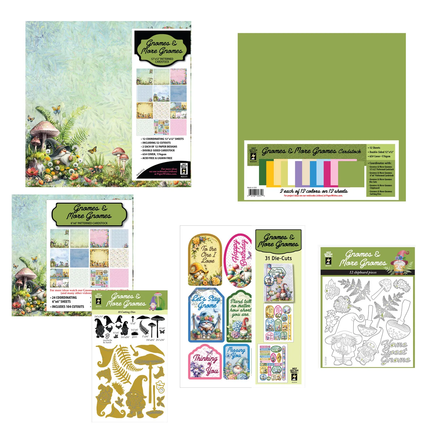 Gnomes & More Gnomes by Hot Off The Press Money Saver