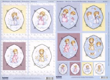 3D Precut - Christmas Fairy Angels
