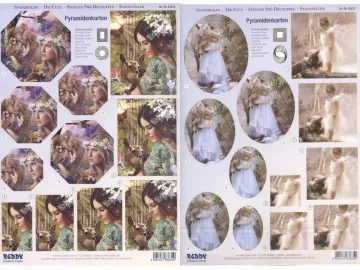 Precut 3D Pyramid - Fantasy