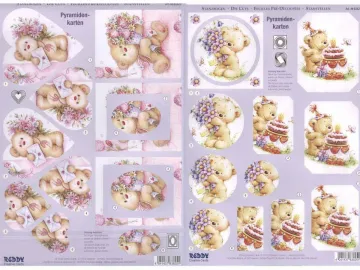 Precut 3D Pyramid - For you Bears